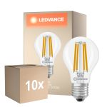 Mehrfachpackung 10x Ledvance Classic LED E27 Birne Fadenlampe Klar 11W 1521lm - 827 Extra Warmweiß | Ersatz Für 100W