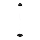 Eglo Stehlampe Roccanova-L Solar Stahl Schwarz 2W 270lm - 830 Warmweiß | IP44 - Berührungsdimmbar - USB-C